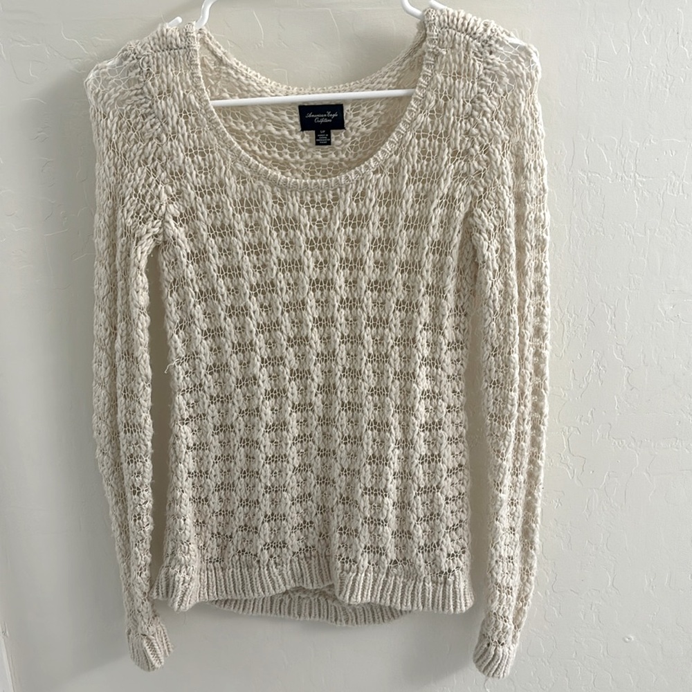 American Eagle Outfitters / Sweater / Size Small / Cream